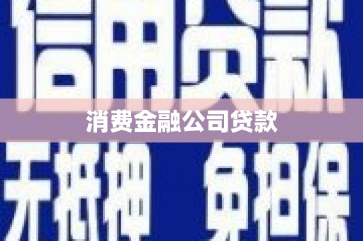 原阳消费金融公司贷款