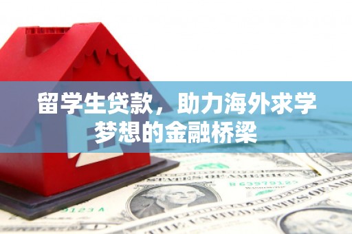 原阳留学生贷款，助力海外求学梦想的金融桥梁