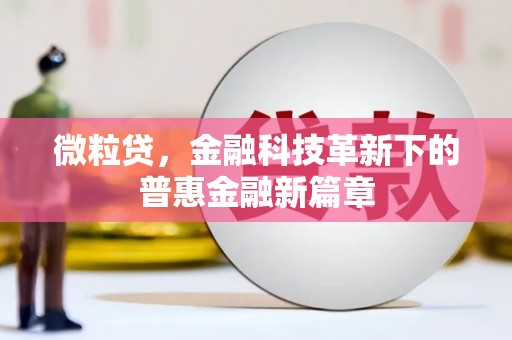 原阳微粒贷，金融科技革新下的普惠金融新篇章