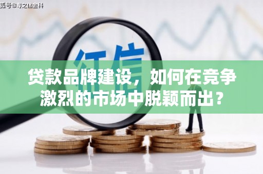 原阳贷款品牌建设，如何在竞争激烈的市场中脱颖而出？