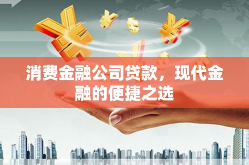 原阳消费金融公司贷款，现代金融的便捷之选